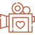 video camera icons